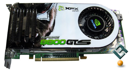 Old video card, 8800GTS