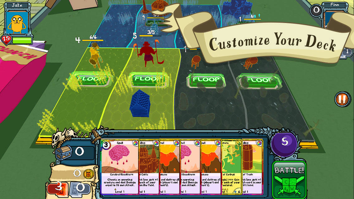 Game Review #3: Card Wars - Adventure Time