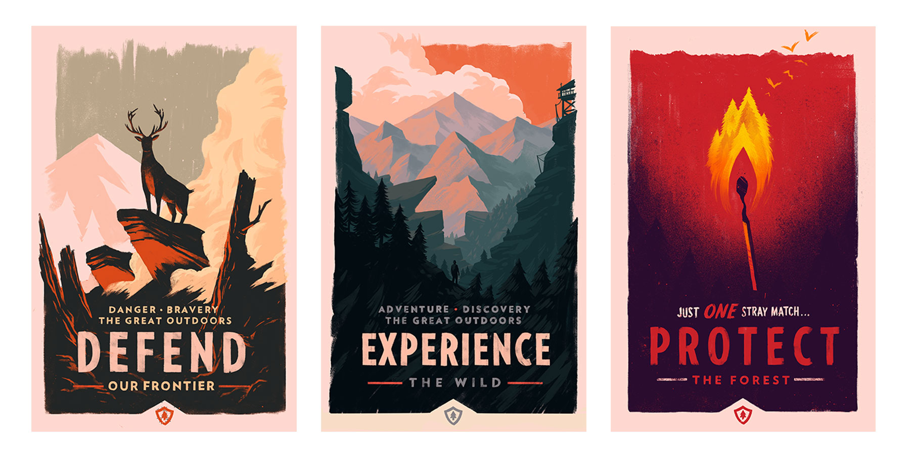 Firewatch posters
