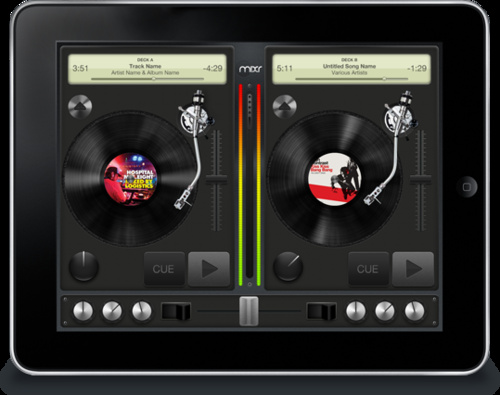 Mixr on the iPad