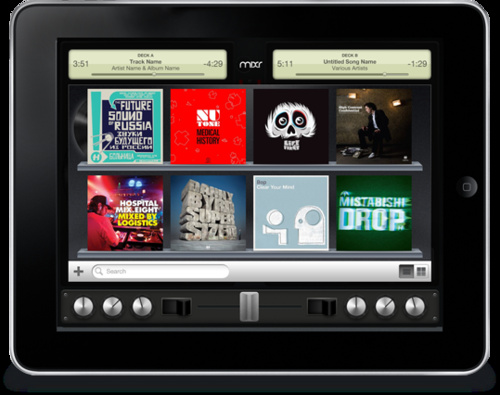 Mixr on the iPad