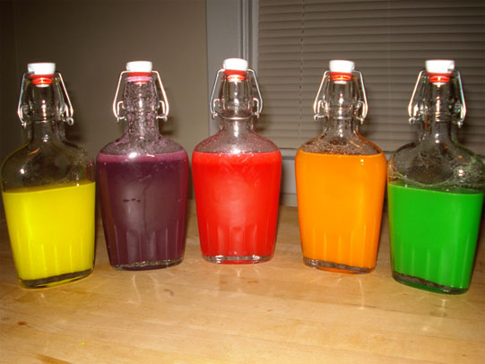 Skittles flavored vodka