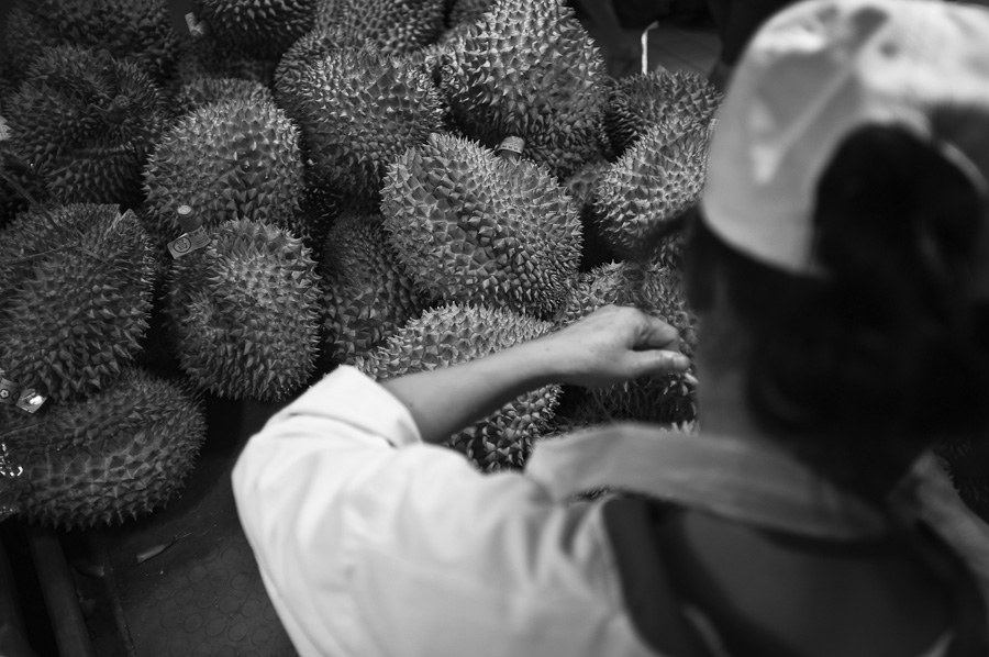 Durian in the Market