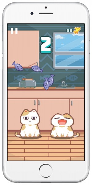Nom Cat on iPhone