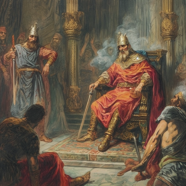 Absalom usurps the throne